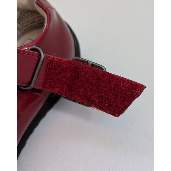 UMI Callie Cherry Patent Leather Mary Janes Girls Toddler Shoes Size 6.5 - Picture 3 of 7